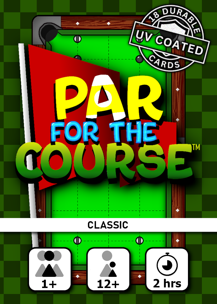Par for the Course Classic edition pool training card deck